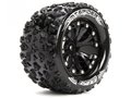 Louise-1-10-MT-SPIDER-Traxxas-Style-Bead-2.8-Monster-Truck-Tire-Soft-Compound-Black-Rim-1-2-Offset-(for-JATO-2WD-Rear)