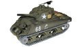 RC-tank--U.S.M4A3-Sherman-metalen-tracks-en-aandrijving-2.4GHZ-rook-geluid-IR-BB-Control-edition-in-luxe-opbergkist